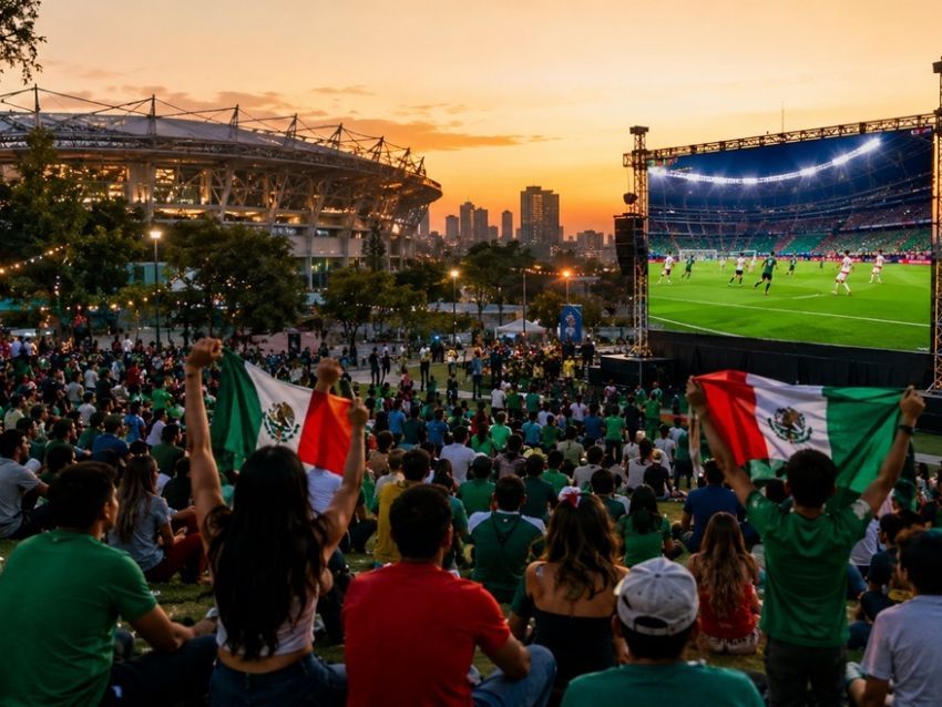CDMX transmitirá gratis partidos del Mundial 2026 en espacios públicos