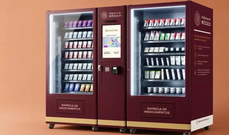 Gobierno instalará máquinas para surtir medicamentos gratuitos